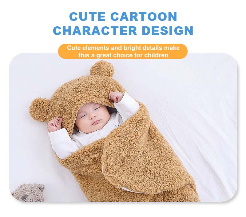 👶🛌 Baby Sovepose & Svøpeteppe – Myk & Komfortabel for Nyfødte