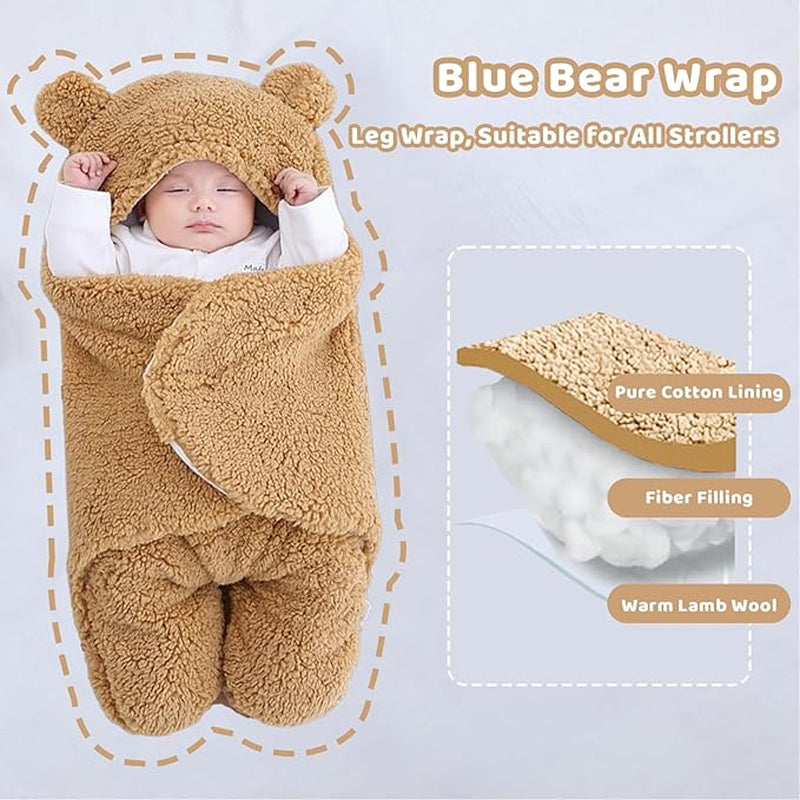 👶🛌 Vinter Baby Sovepose – Varm & Myk for Nyfødte