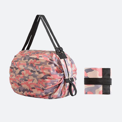 🎒🛍️ Praktisk sammenleggbar reiseveske – skulderveske & handlepose ✅