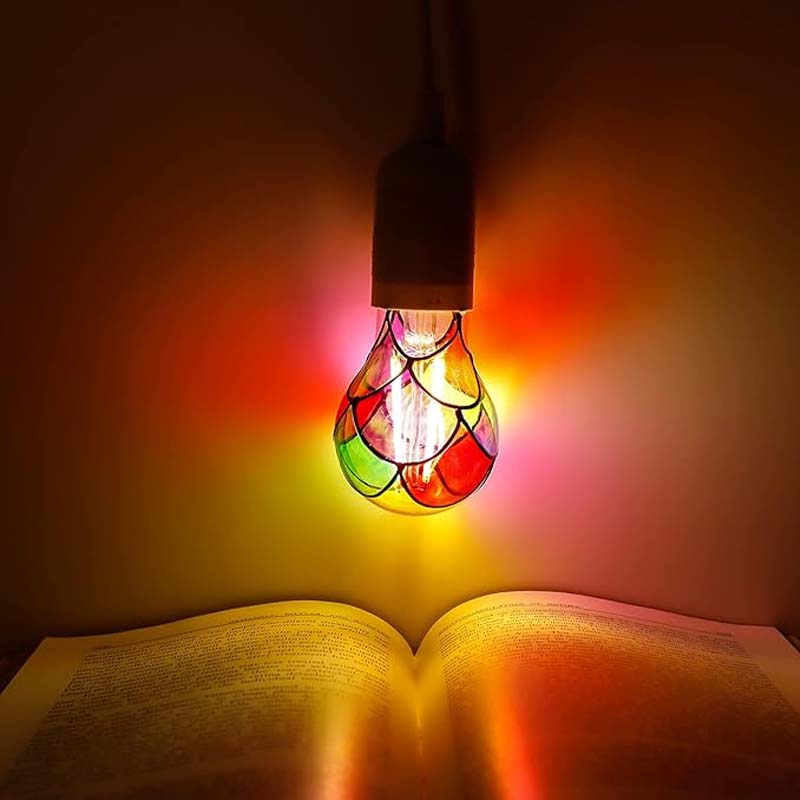 💡 Kreativ Håndmalt Lyspære – DIY Fargerik Dekorasjon med Varm LED 🎨