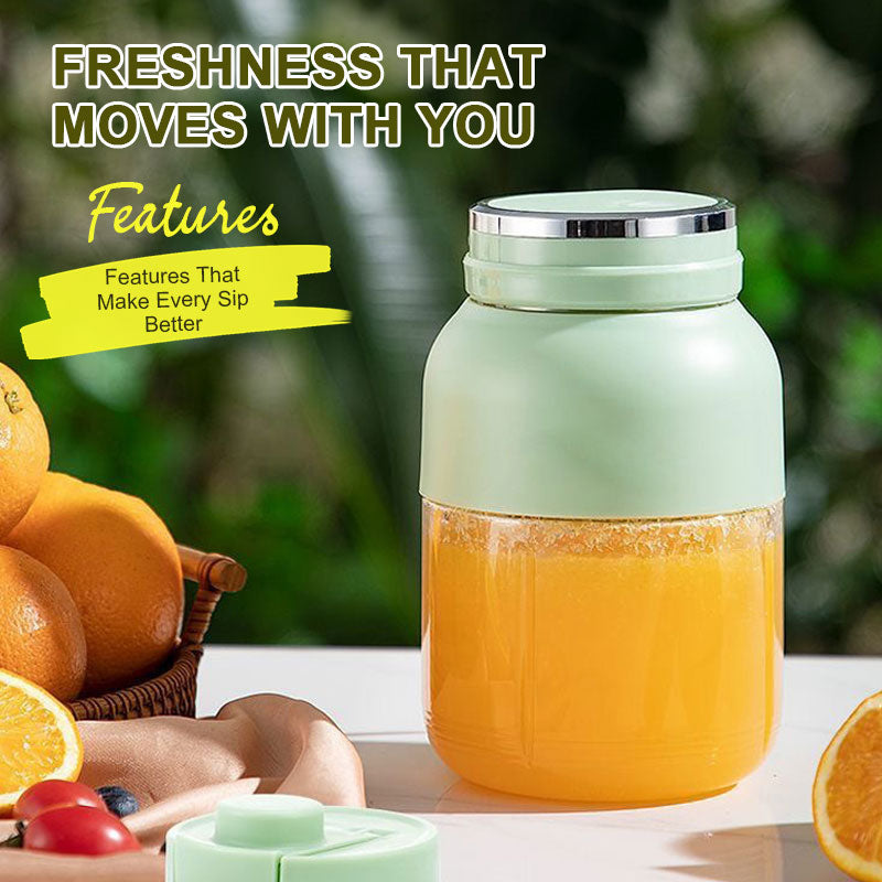 🍹Bærbar juicepress liten tonkop