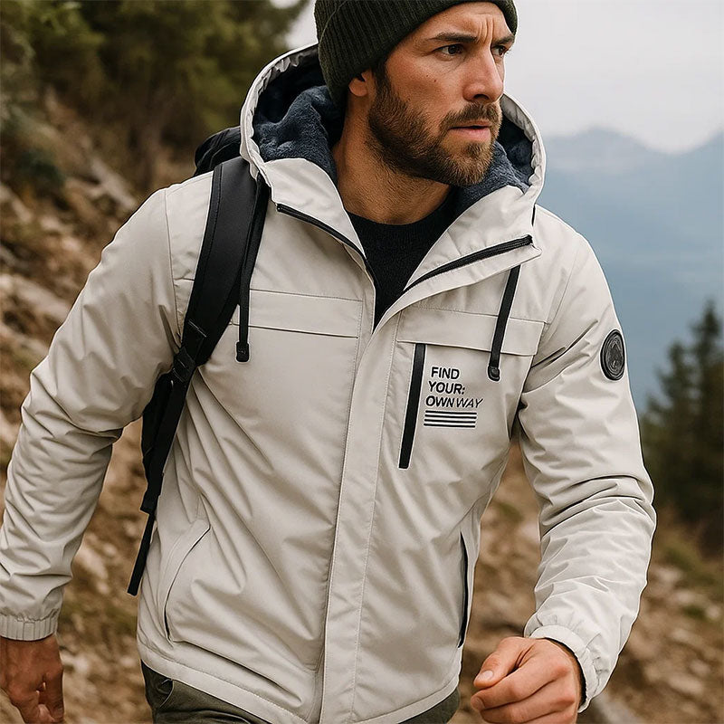 🍂❄️ Herre Hettejakke – Perfekt for Høst & Vinter