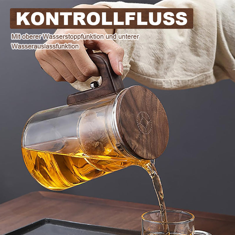 Magnetisk glassfilterkaraffel – Elegant te-nytelse gjort enkelt