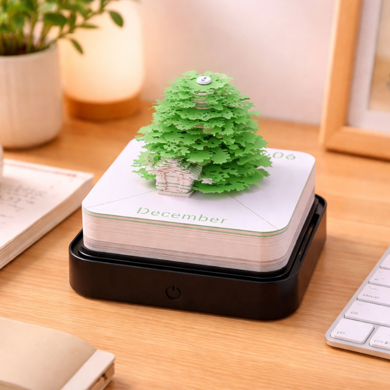 2026 Ny 3D-papirskulptur kalender