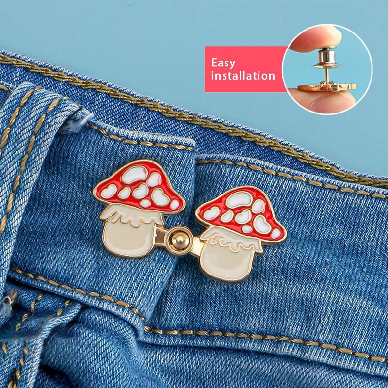 🍄 Soppformet Midjebespenne – Fiks Løse Bukser På Sekunder!