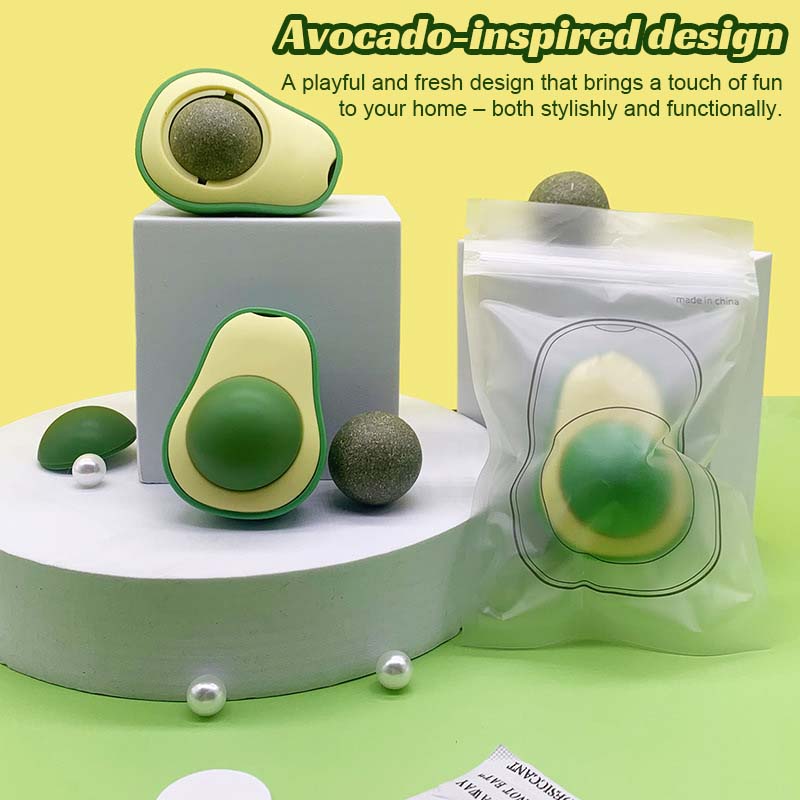 🥑🐱 Avokado- og kattemyntekuler