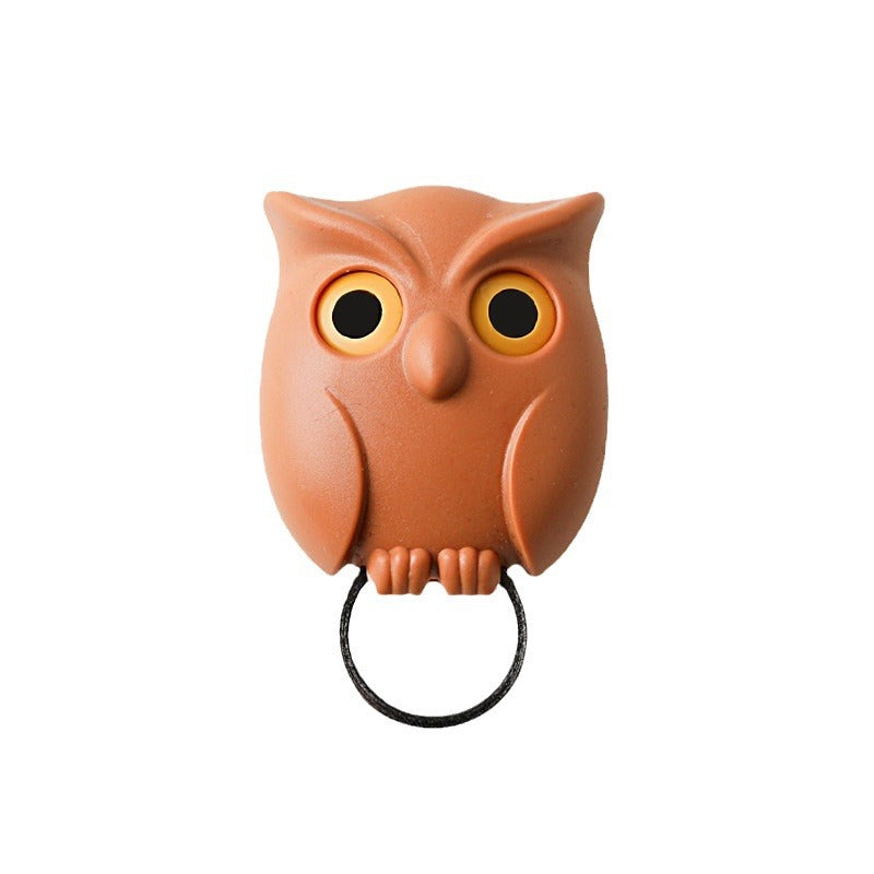 🦉 Magnetisk Ugle Nøkkelholder – Søt & Praktisk Oppbevaring uten Boring!