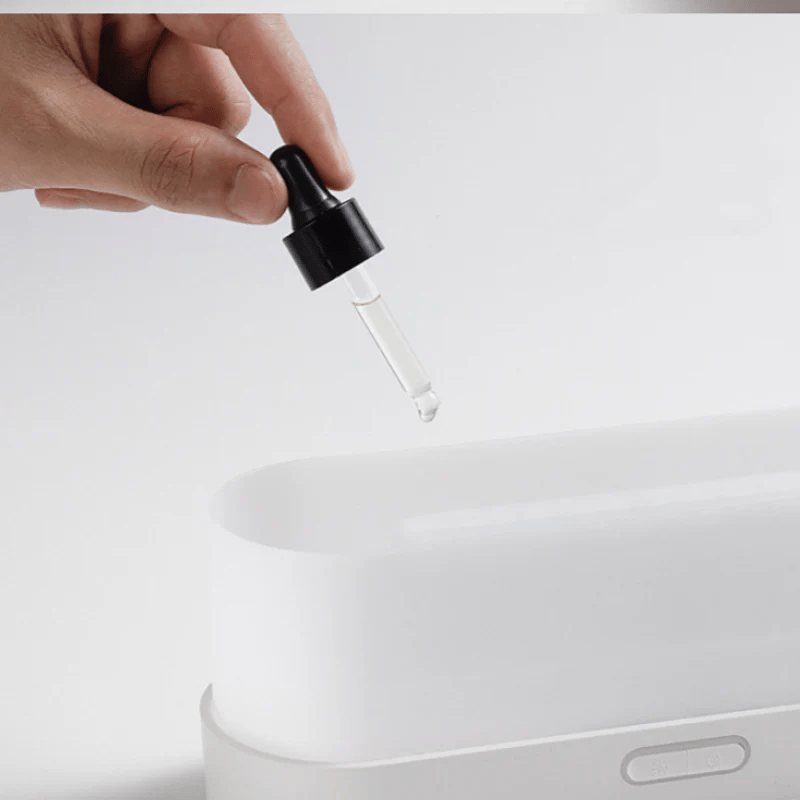 ✨ Fargerik Flamme Aromaterapi Diffuser – Skrivebord & Hjem