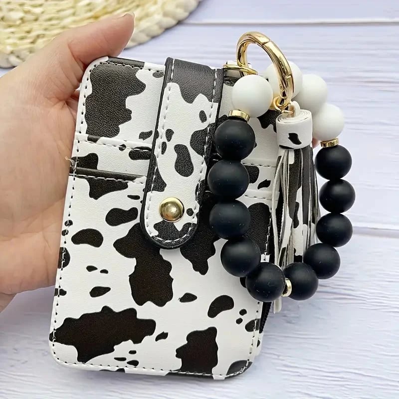 🎅Storsalg Siste dagssalg 🔥- Silikonperlearmbånd, kortholder, nøkkelring