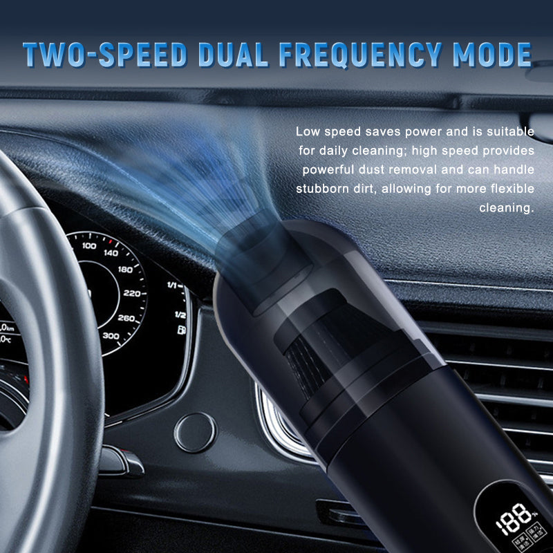 ✨ Håndholdt Støvsuger – Enkel Rengjøring for Hjem & Bil