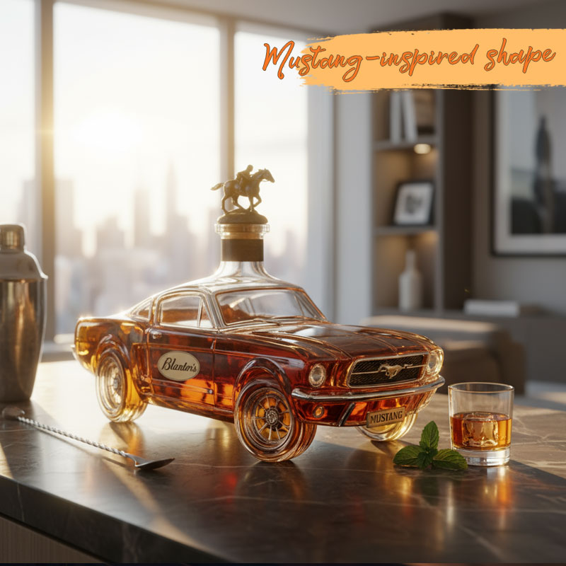 🐎Bronco Whiskyflaske