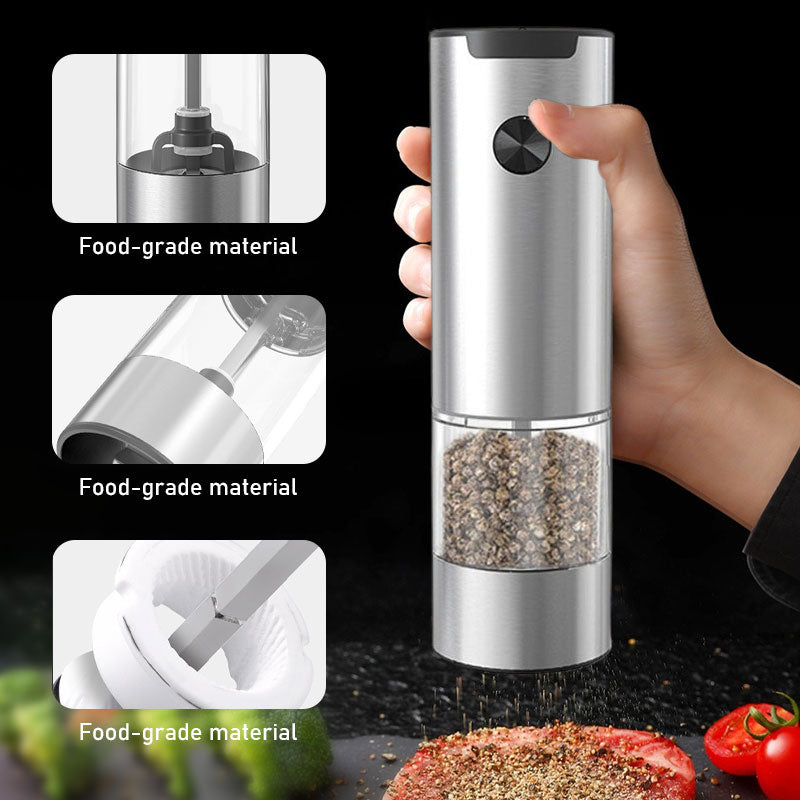 ⚡ Elektrisk Kvern – Enkel, Justerbar & Med Lys