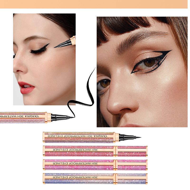 Farget vannfast eyeliner