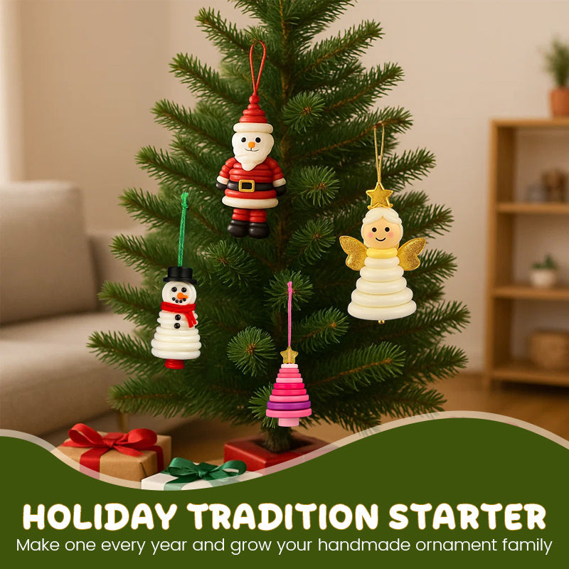 ☃️ DIY-sett med snømannknappdekorasjoner ☃️