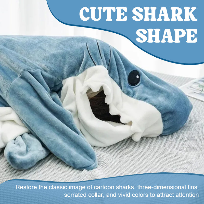 🦈 One Piece Høst- & Vintersovepose i Hai-design