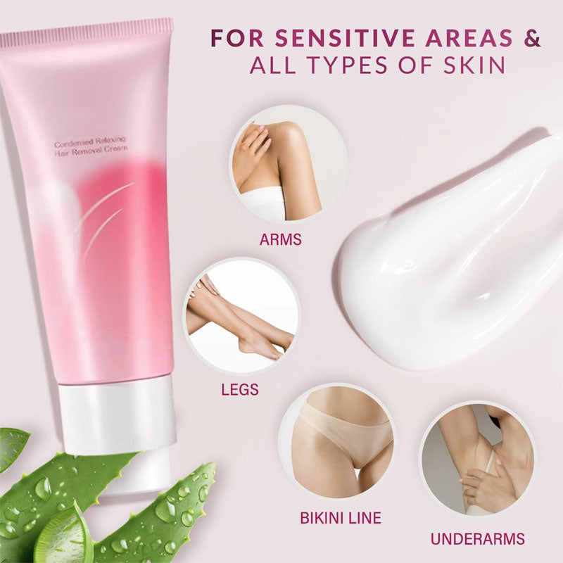 🌸Universell hårfjerningskrem for hele kroppen, skånsom og etterlater ingen svarte flekker🌸