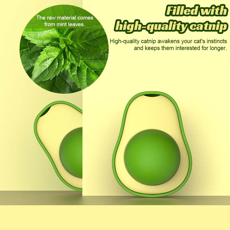 🥑🐱 Avokado- og kattemyntekuler