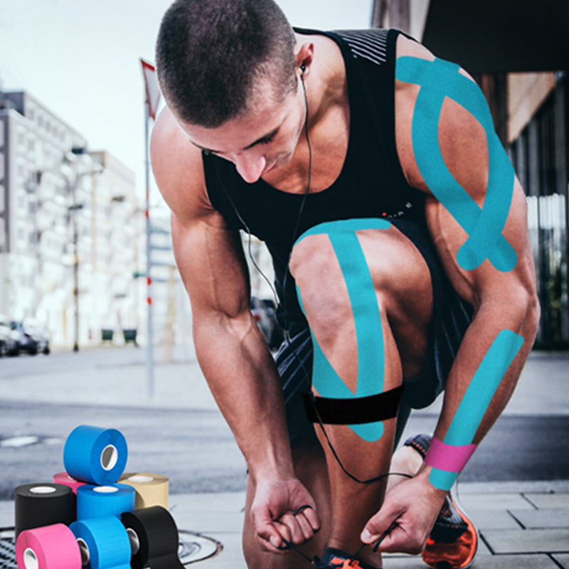 🏋️‍♂️ Sports Muskelteip i Bomull – Støtte & Komfor