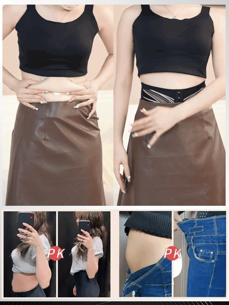 Modische Bauchweghose Mit Geknöpfter Taille/Fashionable Waist Buttoned Tummy Shaving Pants