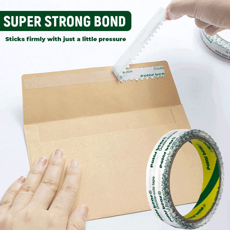 ✂️ Dobbeltsidig Rivbar Teip – Enkel & Praktisk