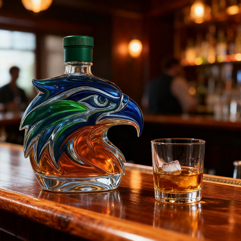 🦅 Havørn Whiskyflaske – Naturens Konge på Bordet