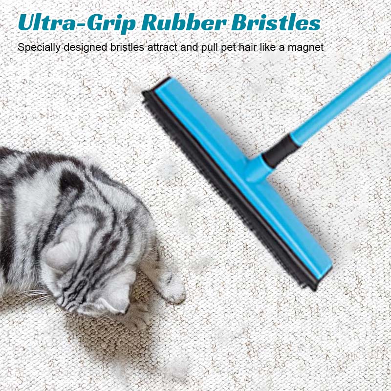 🐾🧹Effektiv Gummibørste for Kjæledyr – Fjern Pels og Hår Lett!