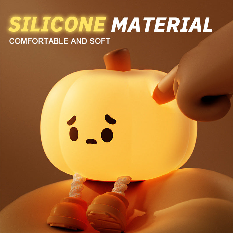 🌙 Søt Gresskarlampe – Perfekt for Kveldskos