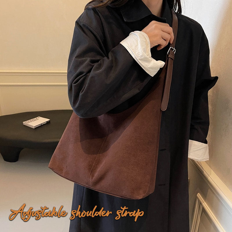 👜 Ny Suede Bucket Bag – Høst & Vinter 2025