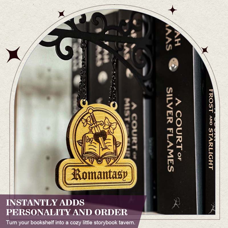 📚 Book Nook Tavern Signs – Kreative Bokskilt & Bokmerker