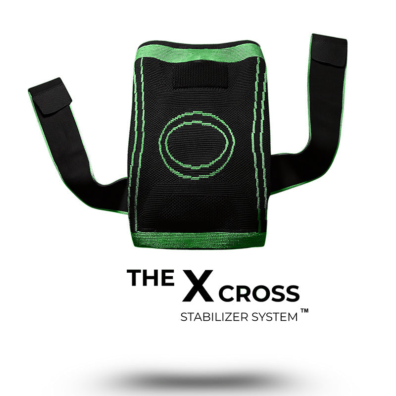 🦵 Utendørs Knebeskyttere med Ankelstropp – Komfort & Sikkerhet