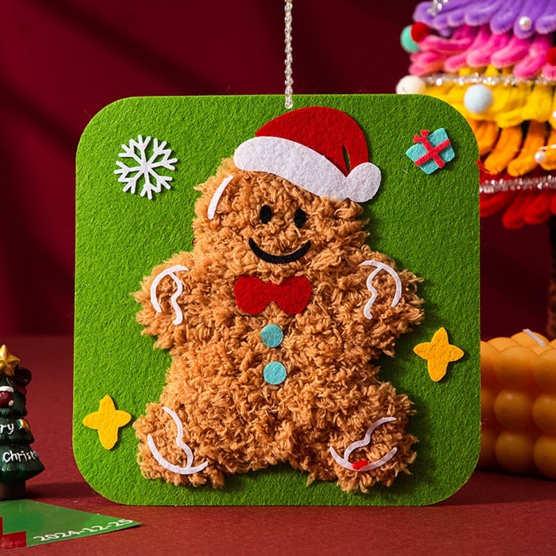 ✨Kjøp 3 få 1 gratis✨☃️Gör-Gjør-det-selv julebroderisett