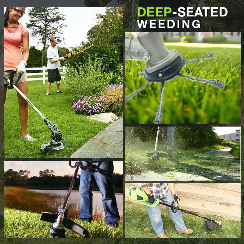 ⚡ Ståltråd Gresstrimmerhode – Slitesterk & Effektiv 🌿