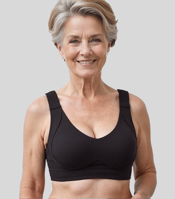 🔥 Ribbet Push Up Justerbar Trådløs BH for Kvinner – Kjøp 3, Få 50% Rabatt!