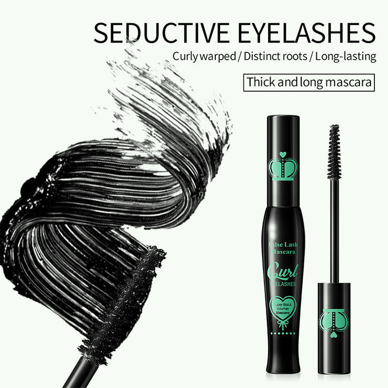 👑 QUEEN Maskara – Vanntett, Forlengende & Bøyende Effekt 💧