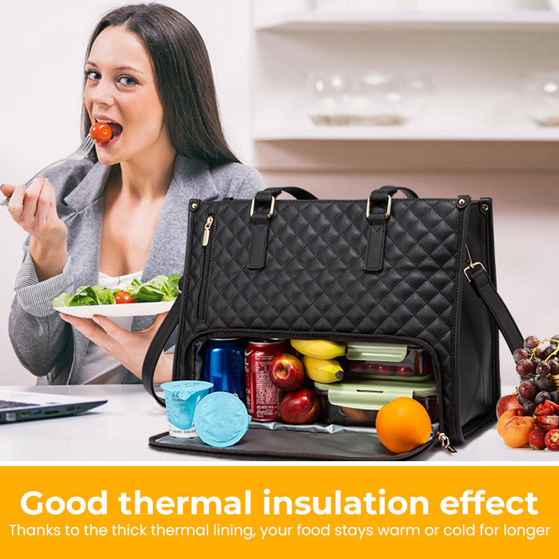 👜 Tote Bag – Laptop & Matboksrom