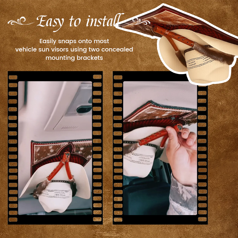 🐮🤠 Western lærvisirorganisator