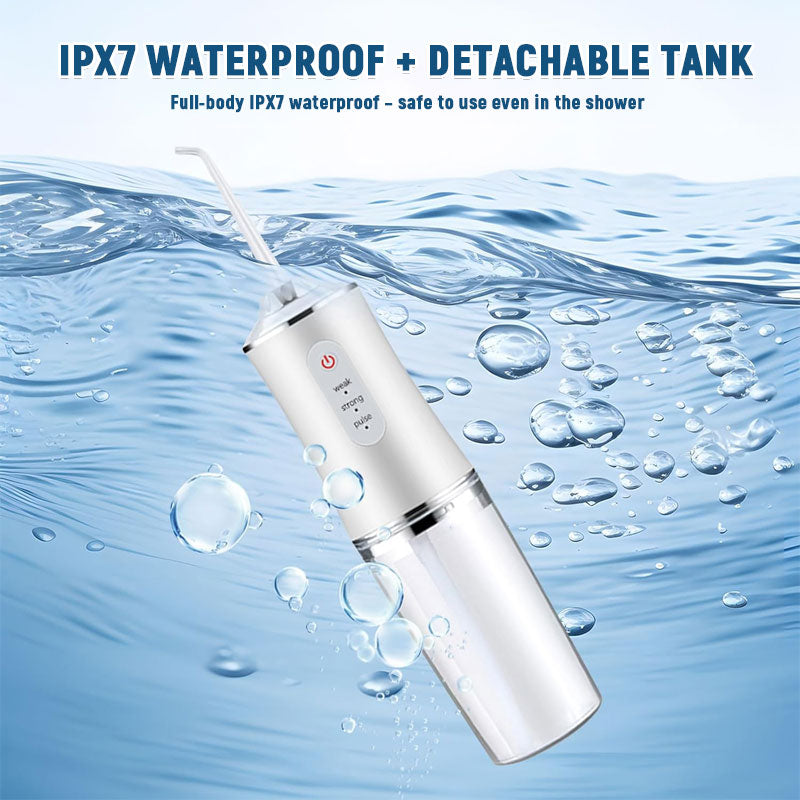 🦷 Elektrisk Vannflosser – Hold tennene rene etter hvert måltid