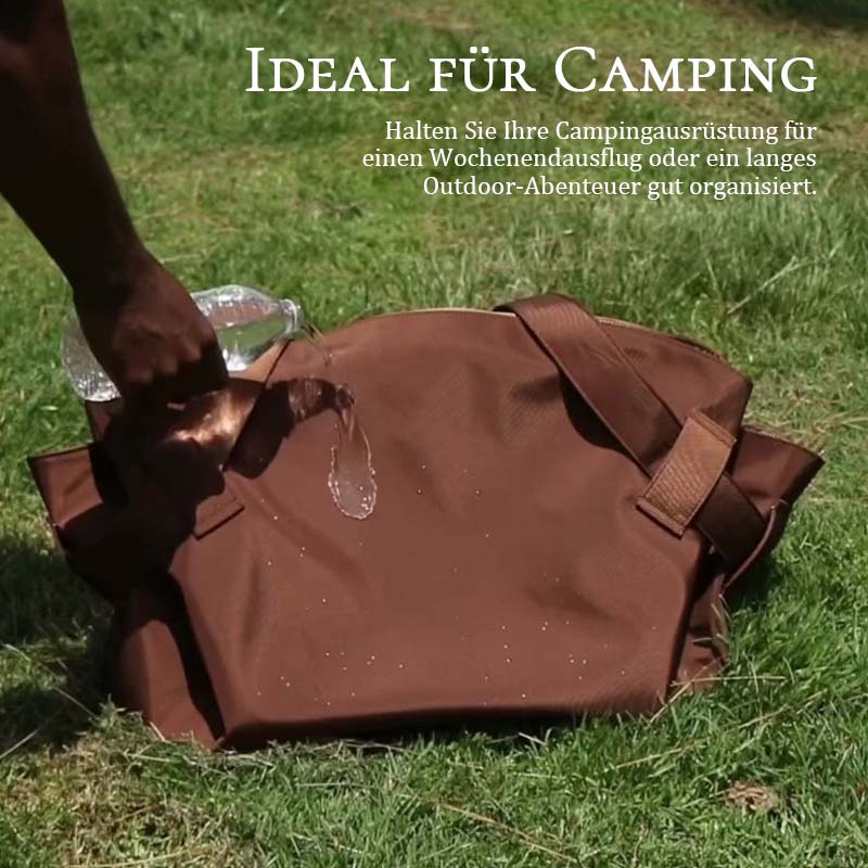 🎒 Sammenleggbar Reise- & Campingbag – Stor kapasitet & lett å bære