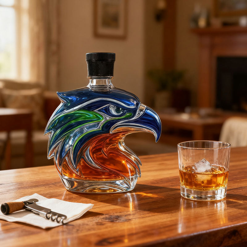🦅 Havørn Whiskyflaske – Naturens Konge på Bordet