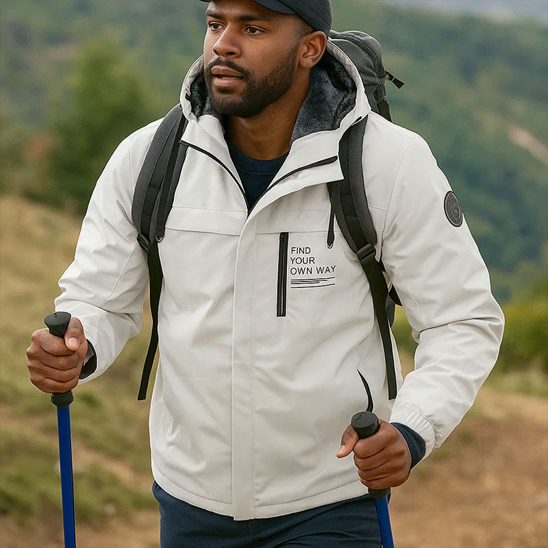 🍂❄️ Herre Hettejakke – Perfekt for Høst & Vinter