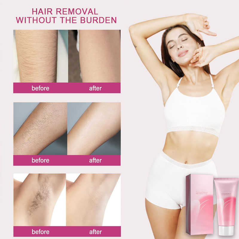 🌸Universell hårfjerningskrem for hele kroppen, skånsom og etterlater ingen svarte flekker🌸