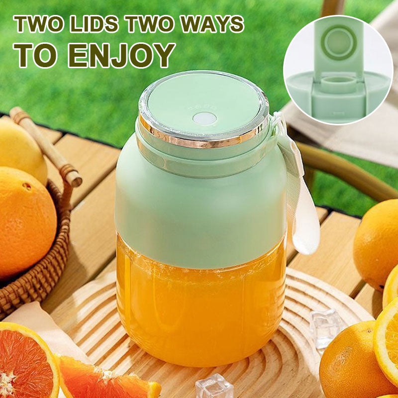 🍹Bærbar juicepress liten tonkop