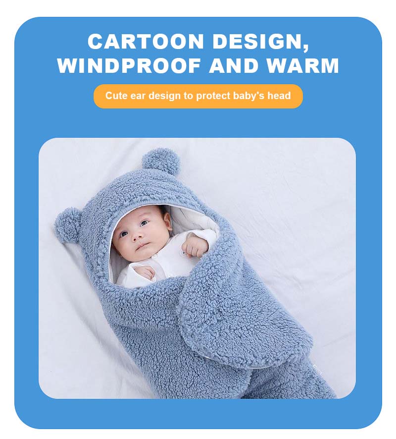 👶🛌 Baby Sovepose & Svøpeteppe – Myk & Komfortabel for Nyfødte