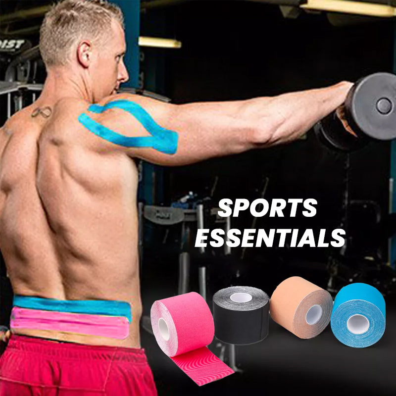 🏋️‍♂️ Sports Muskelteip i Bomull – Støtte & Komfor