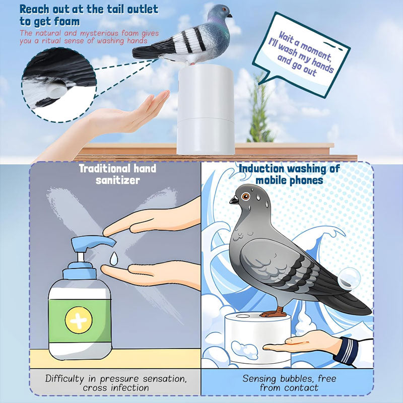 Pigeon automatisk skummende såpedispenser