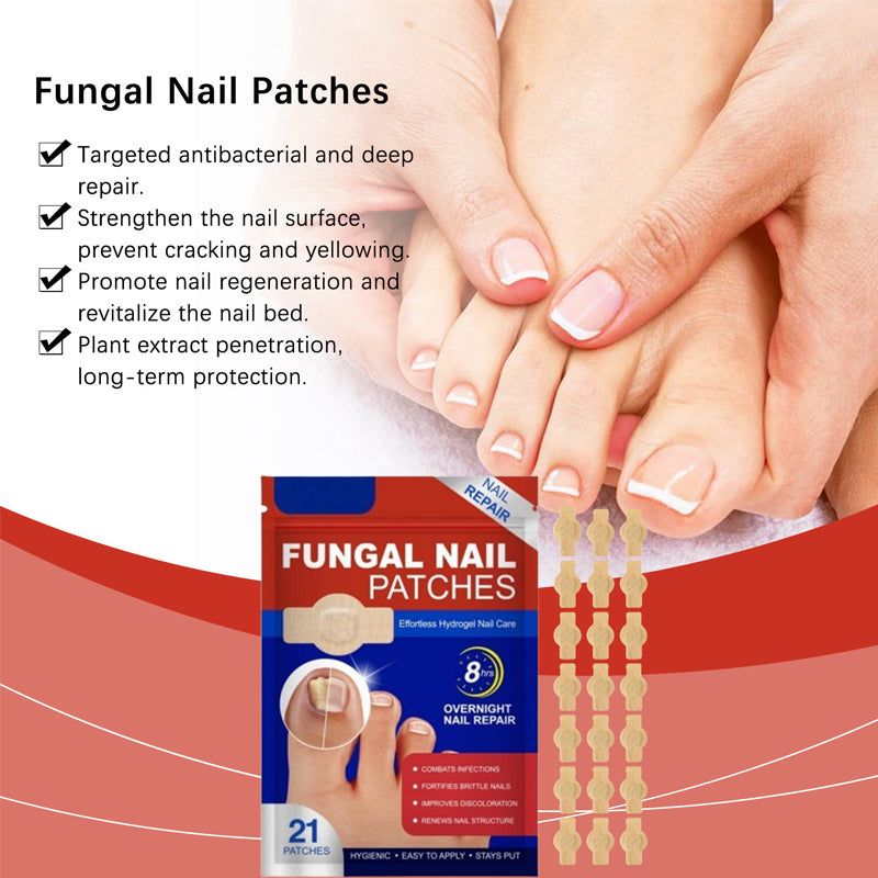 🩹 Antibakterielt negleplaster – Reparer og beskytt（21pcs）