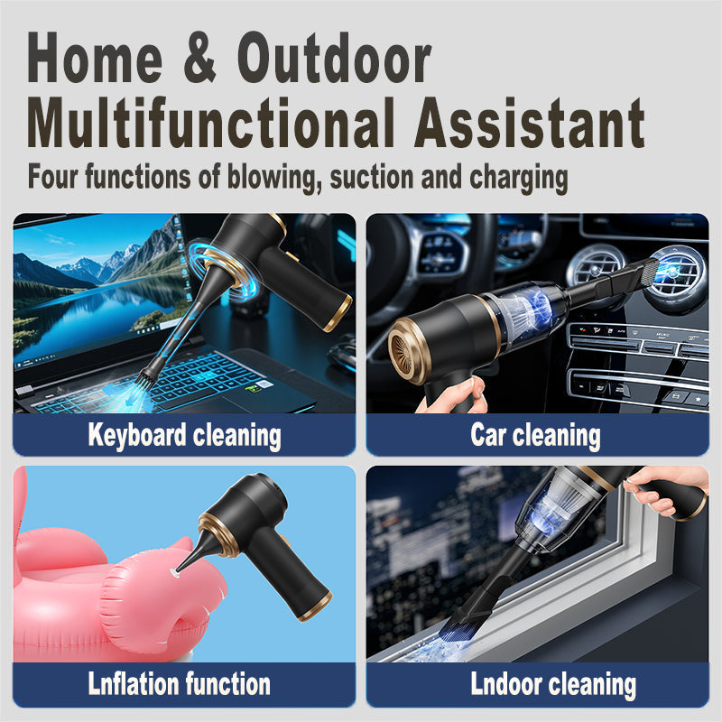 ✨Kraftig Trådløs Bilstøvsuger✨