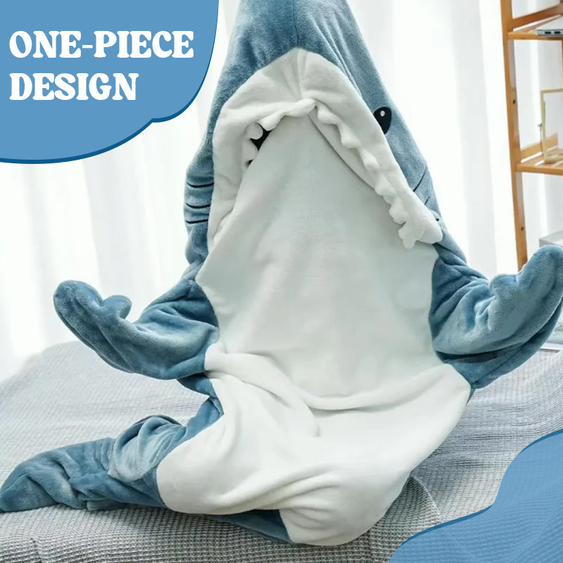 🦈 One Piece Høst- & Vintersovepose i Hai-design