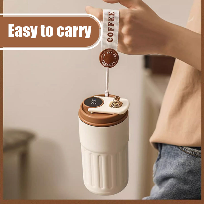 ☕ Kaffetermos med Temperaturdisplay