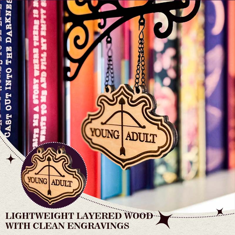 📚 Book Nook Tavern Signs – Kreative Bokskilt & Bokmerker